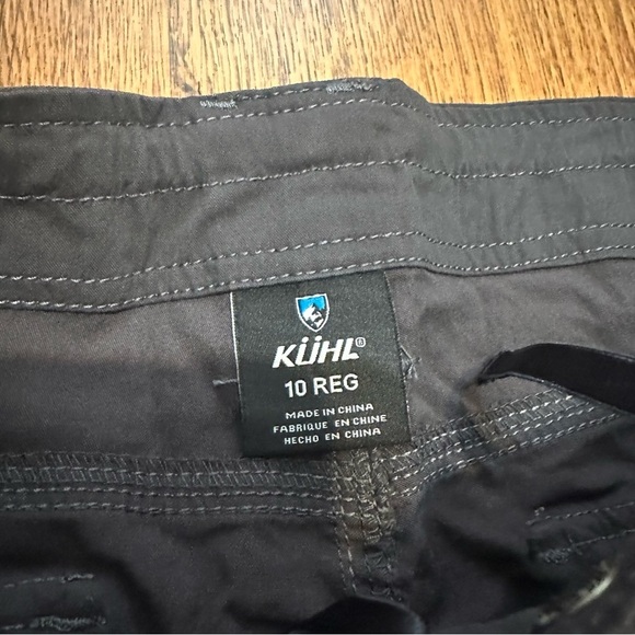 Kuhl Splash Roll-Up Pants in Charcoal size 10R hiking pockets outdoors - Picture 7 of 11